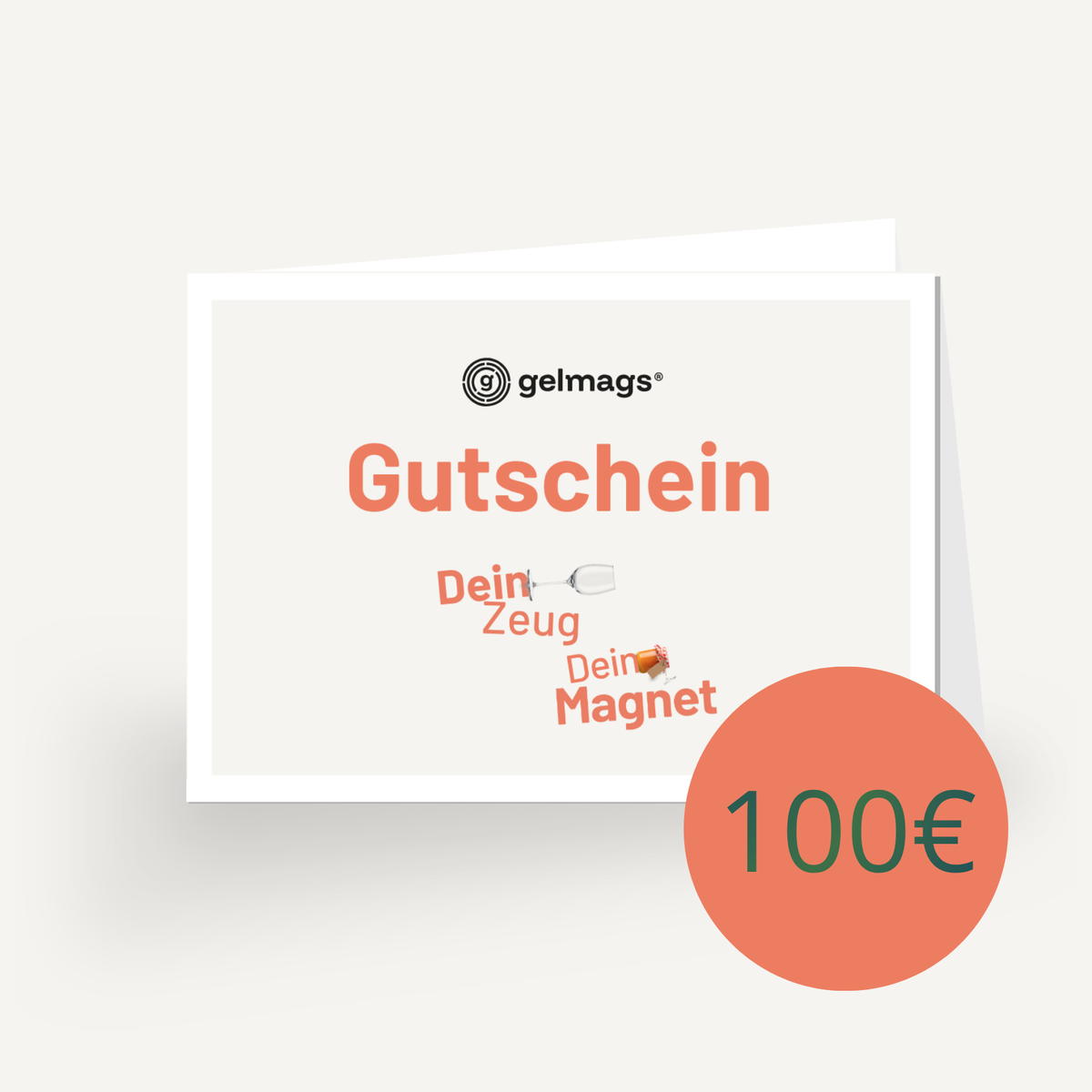 gelmags® Geschenkgutschein 100 €