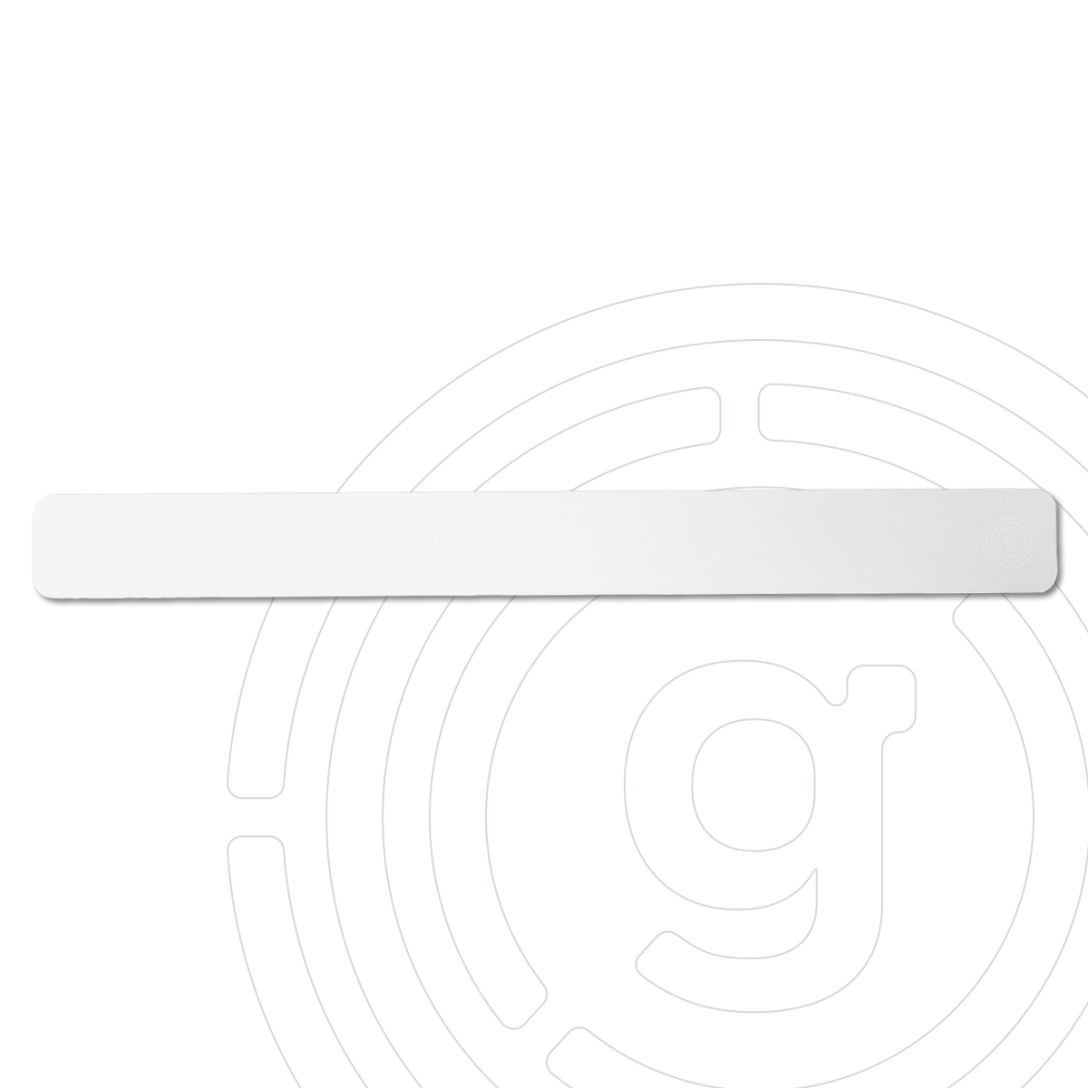 Metall-Leiste 50 cm weiß (mit 3M VHB™ Kleberückseite)