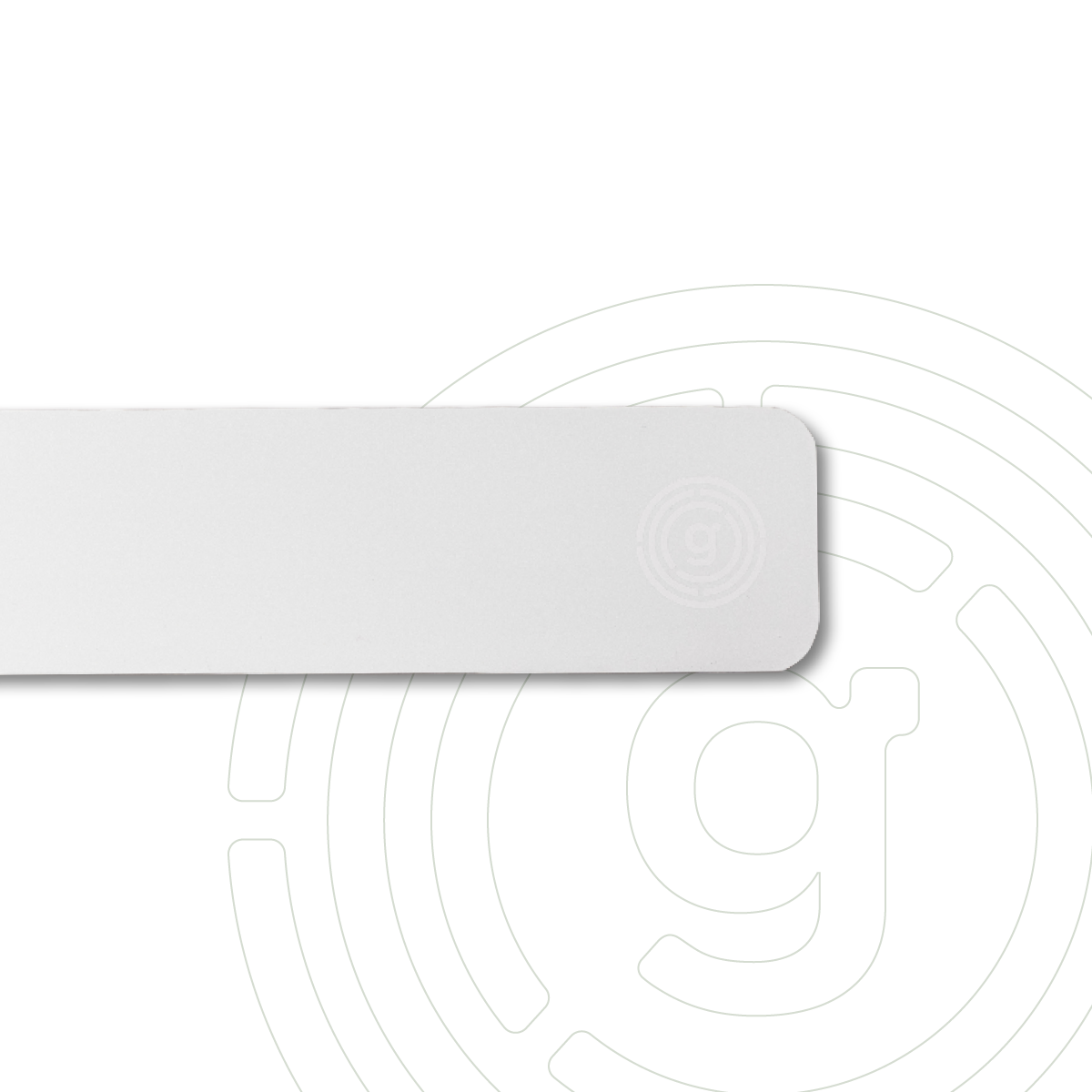 Metall-Leiste 50 cm weiß (mit 3M VHB™ Kleberückseite)