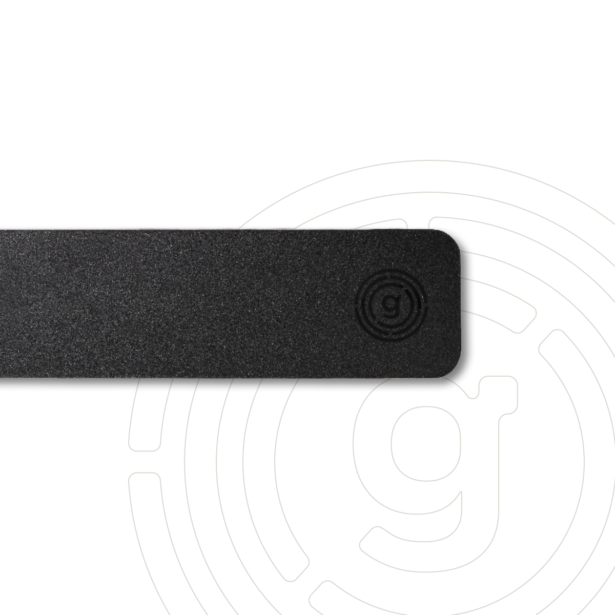 Metall-Leiste 50 cm schwarz (mit 3M VHB™ Kleberückseite)