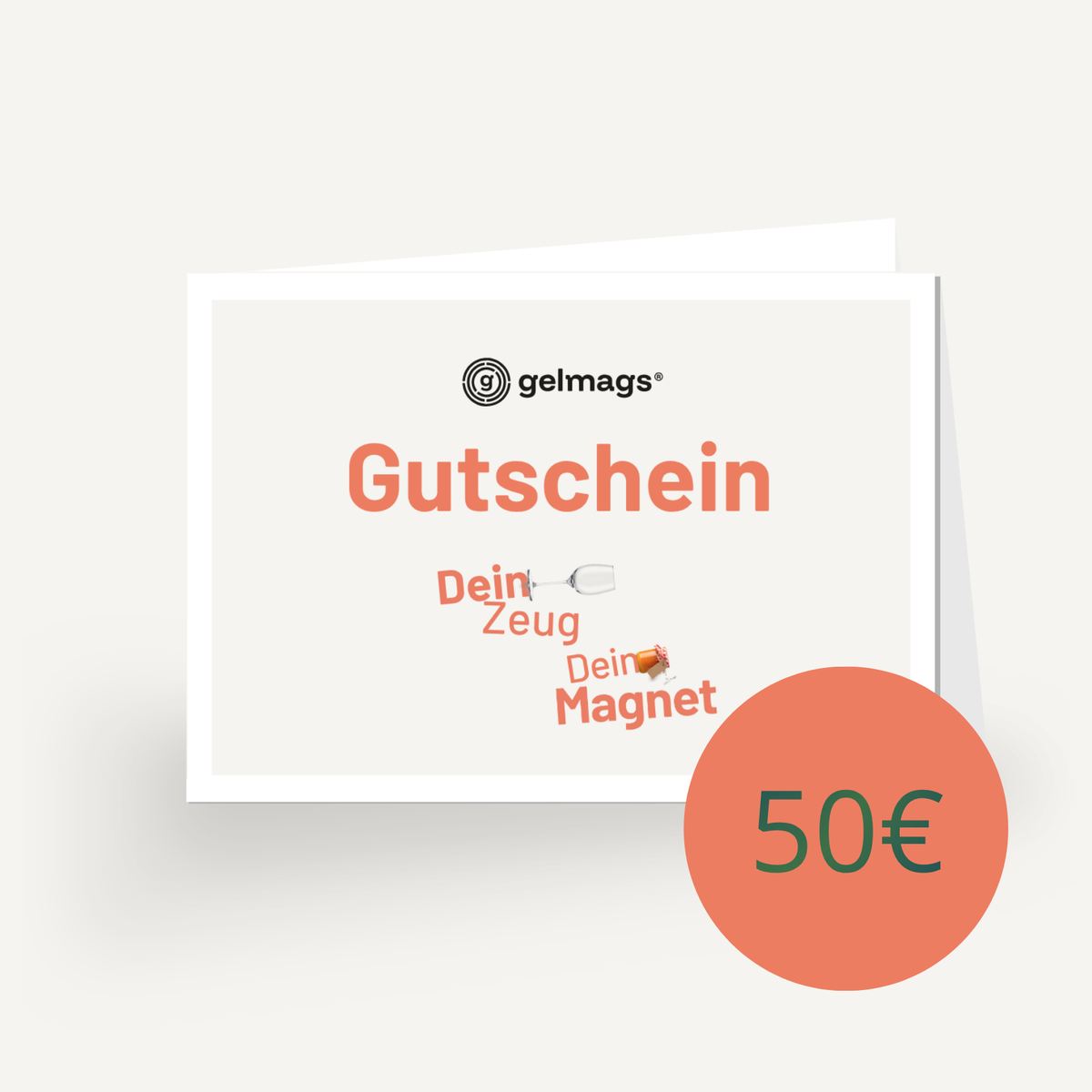 gelmags® Geschenkgutschein 50 €