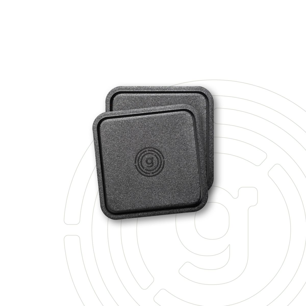 Nano-Gel-Untersetzer 2.0  (eckig) schwarz