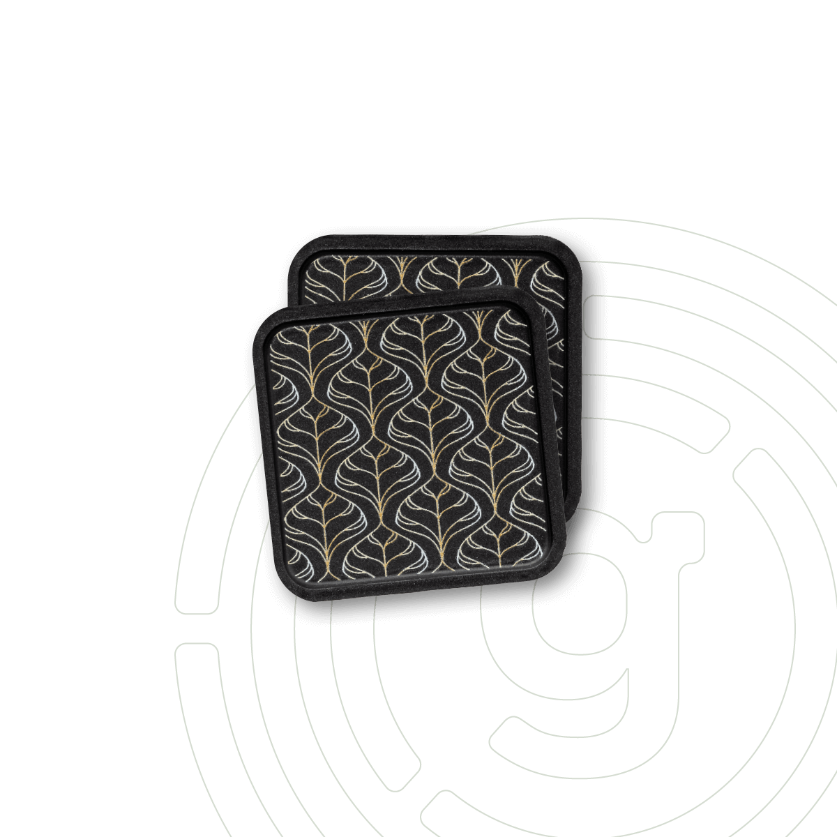 Nano-Gel-Untersetzer 2.0 (eckig) Elegance